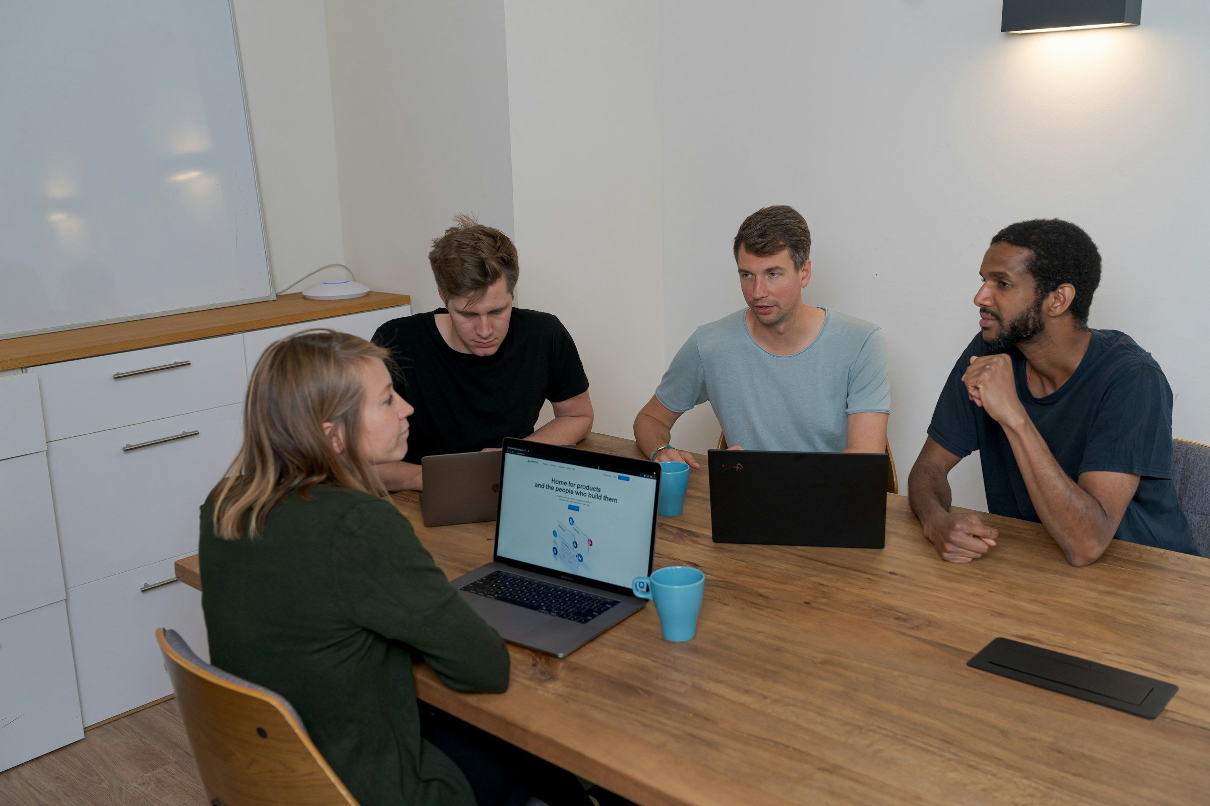 person with his team - Employee Onboarding and Offboarding