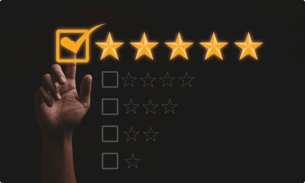 checklist representing employee recognition criteria