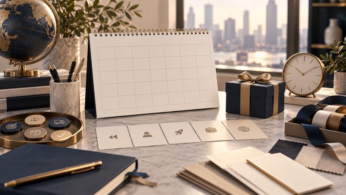 Corporate Gifting Campaign Calendar Template 2027