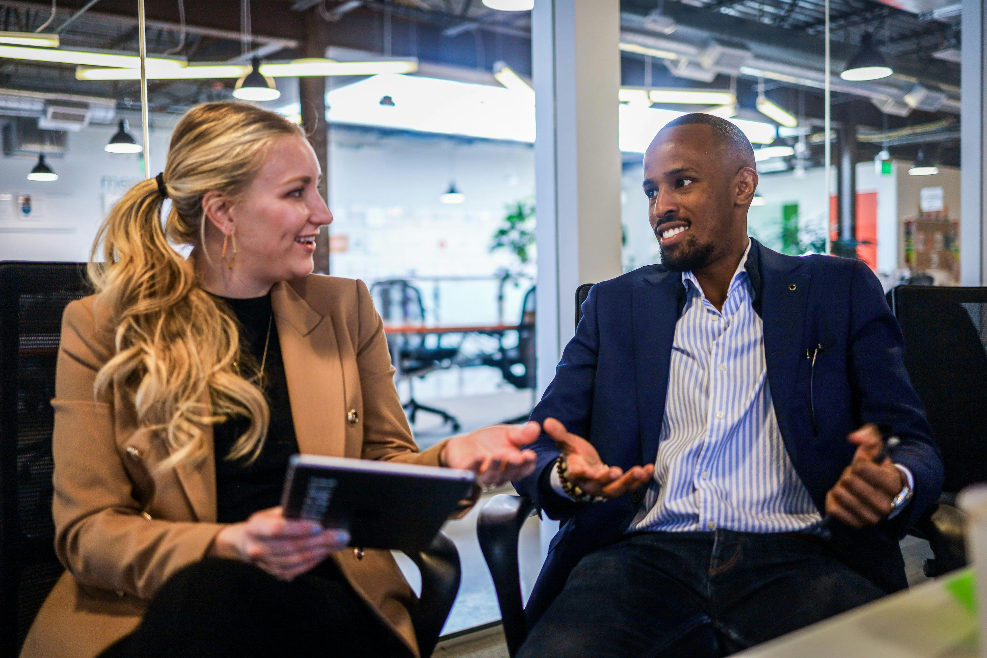 man answering IRS Employee Retention Credit FAQ