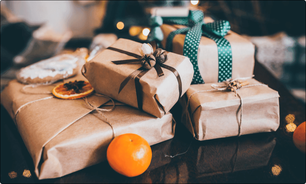 Multiple Wrapped gift for Corporate Gift Giving
