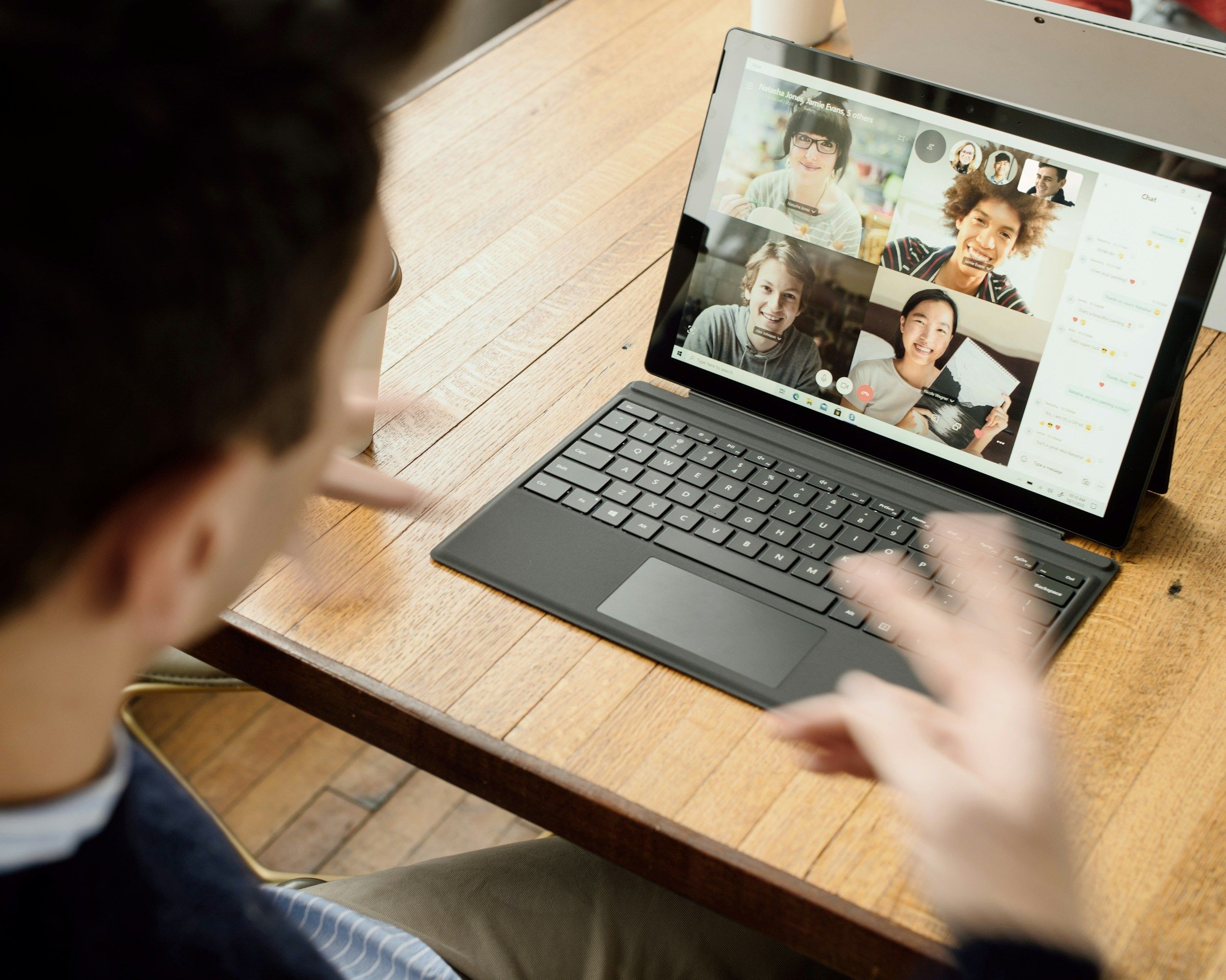 man in a meeting - Remote Onboarding 