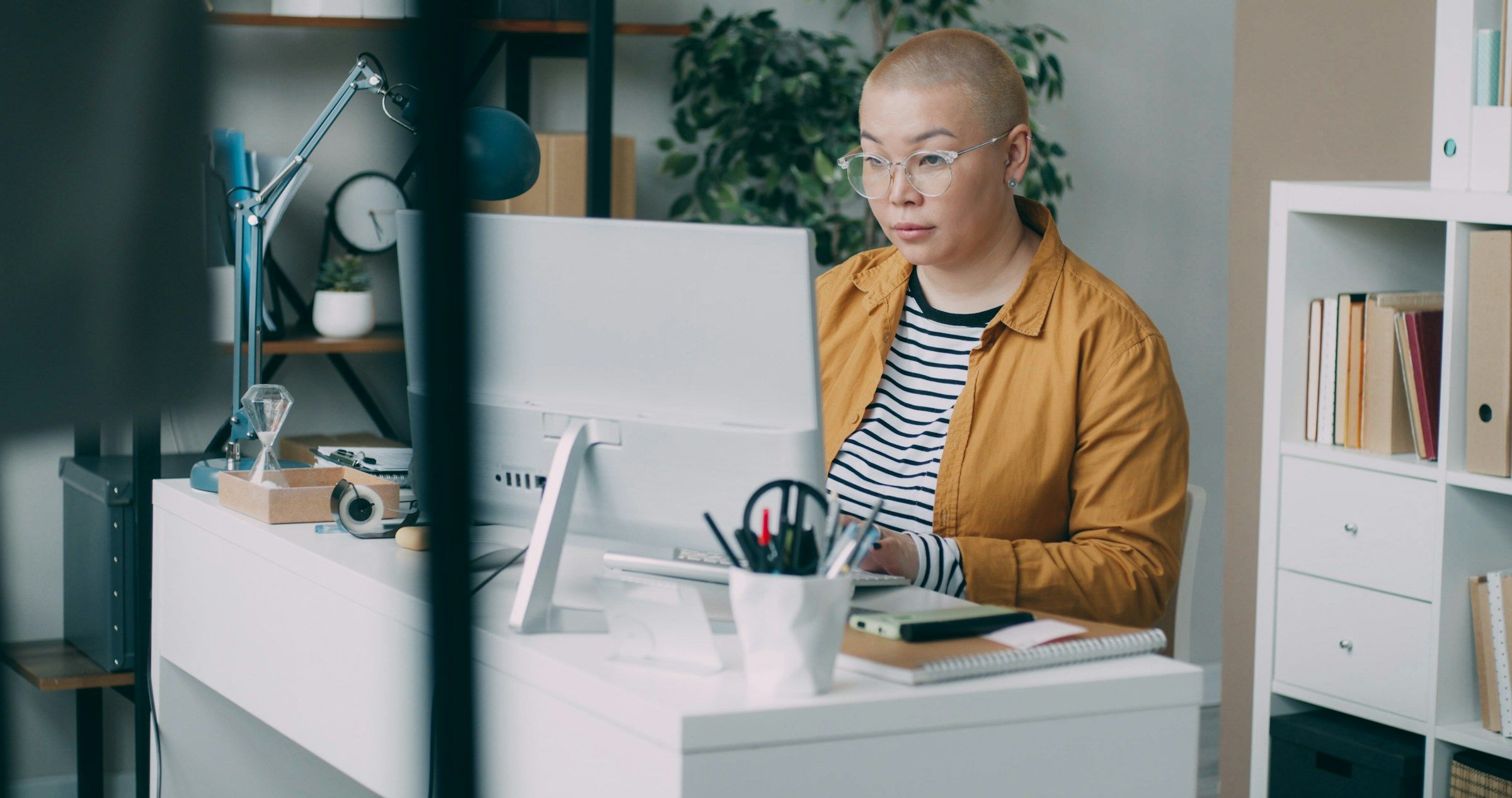 woman working from home - Remote Employee Appreciation Day