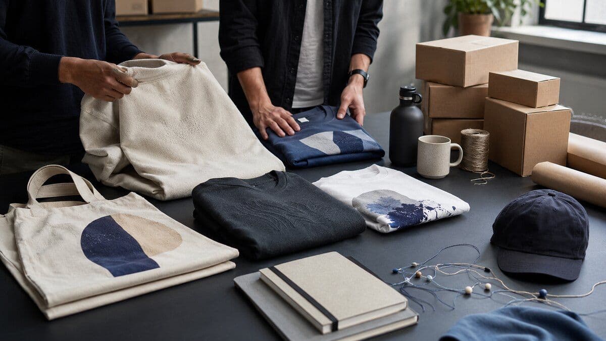 Enterprise brand managers comparing global print-on-demand merchandise production networks