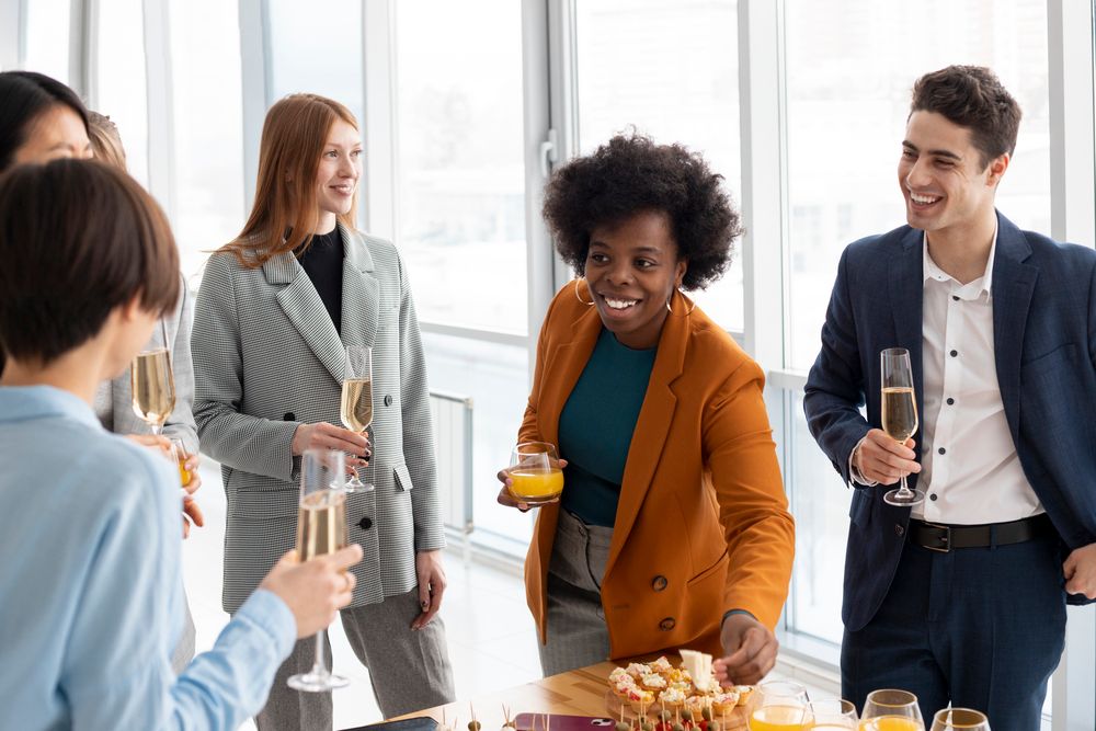 people enjoying at a party for Customer Recognition