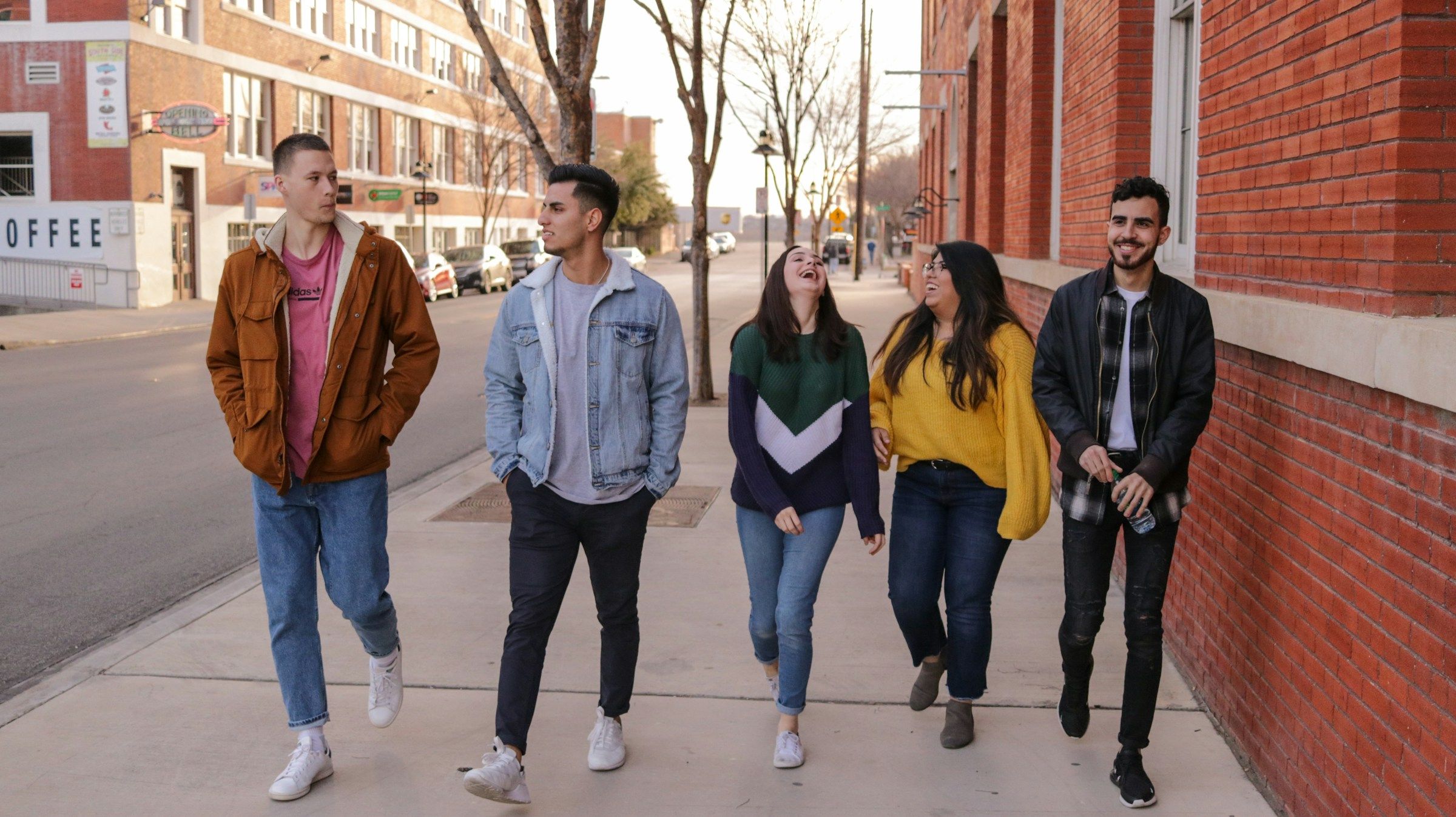 student walking down the street - Swag Ideas For College Students