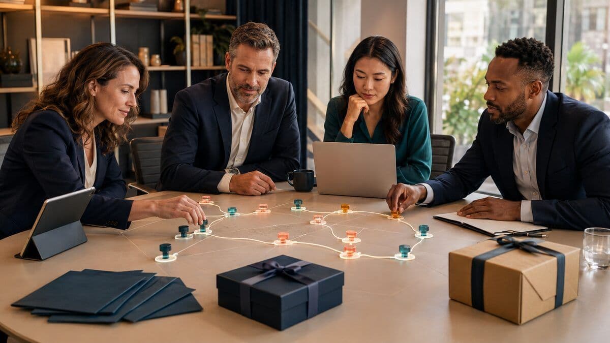 Revenue, sales, and fulfillment leaders map account signals to governed gifting decisions