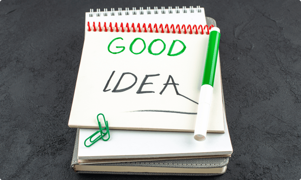 a note of good idea - Employee Incentive Ideas